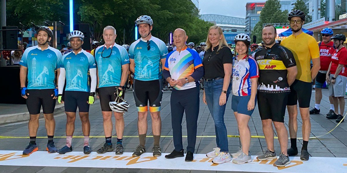 Apache Brings the Energy to the Tour de Houston Bike Ride