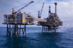 Apache North Sea - Forties Alpha Platform. Scotland UK
